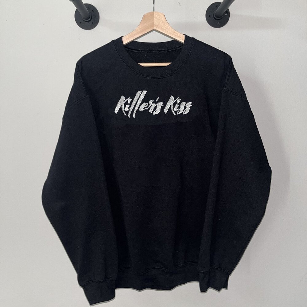 Black Killer's Kiss Stanley Kubrick Noir Film Retro Crewneck Sweatshirt